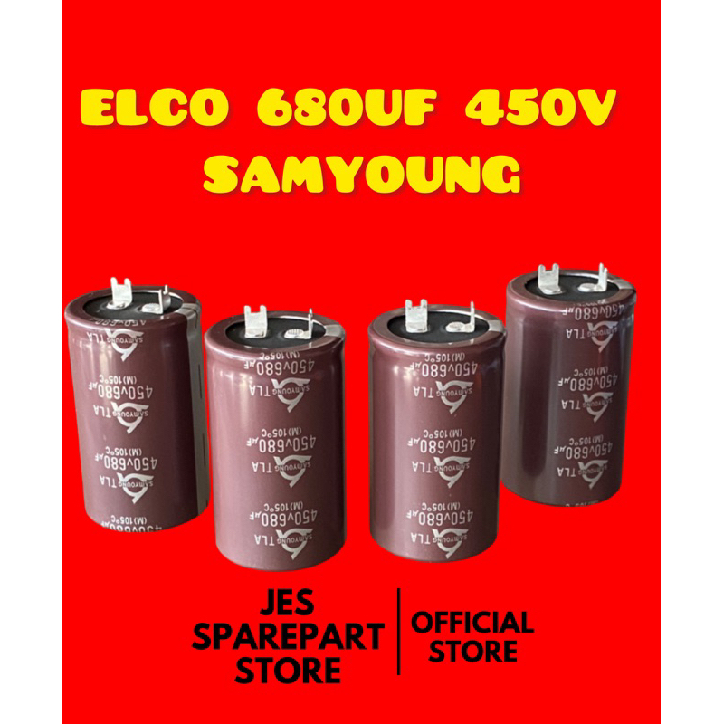 ELCO 680UF 450V SAMYOUNG