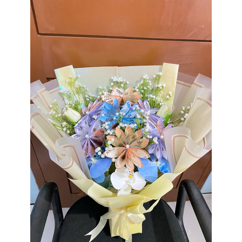 Buket Bunga Uang 500k