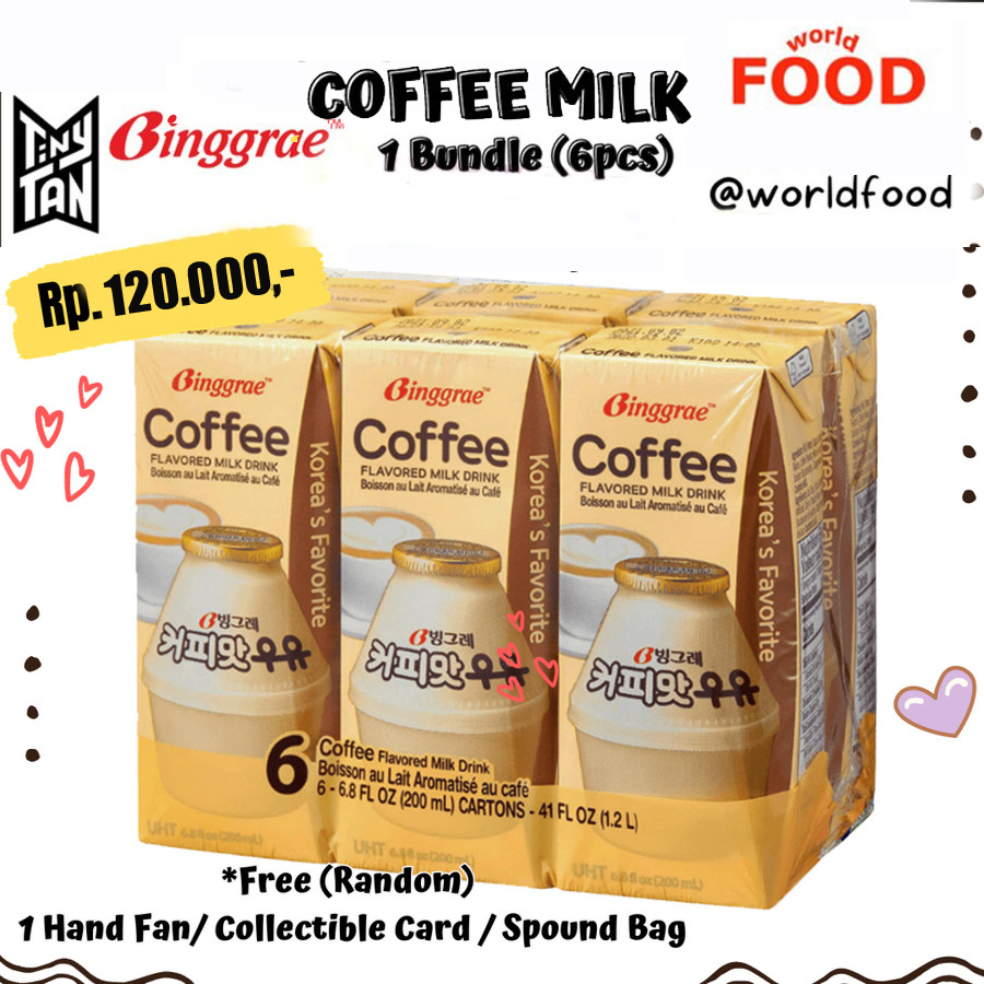

BINGGRAE COFFEE FLAVORED MILK DRINK *PROMO SPECIAL*