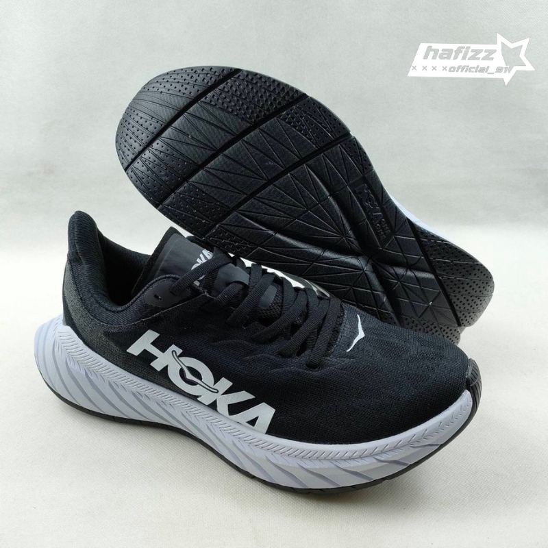 HOKA ONE ONE CARBON X2 RUNNING SHOES SEPATU LARI OLAHRAGA SNEAKERS PRIA WANITA ORIGINAL 100% NYAMAN