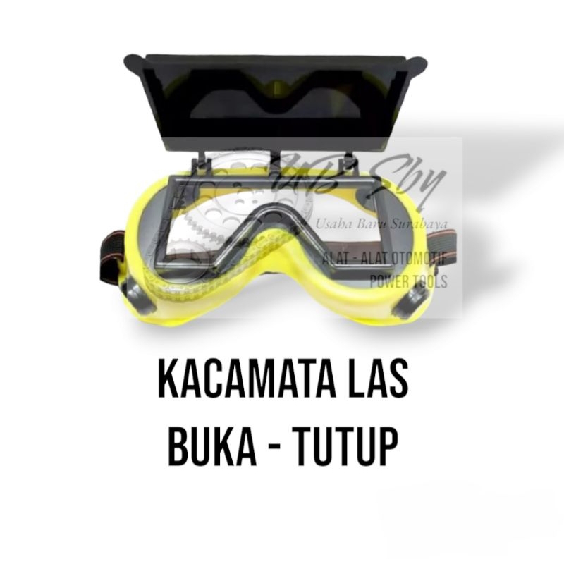 Kacamata Las Buka Tutup