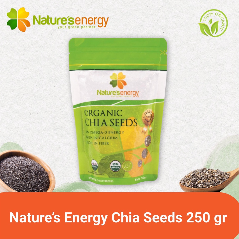 

Best Seller Natures Energy Organic Chia Seeds 25 gr N69