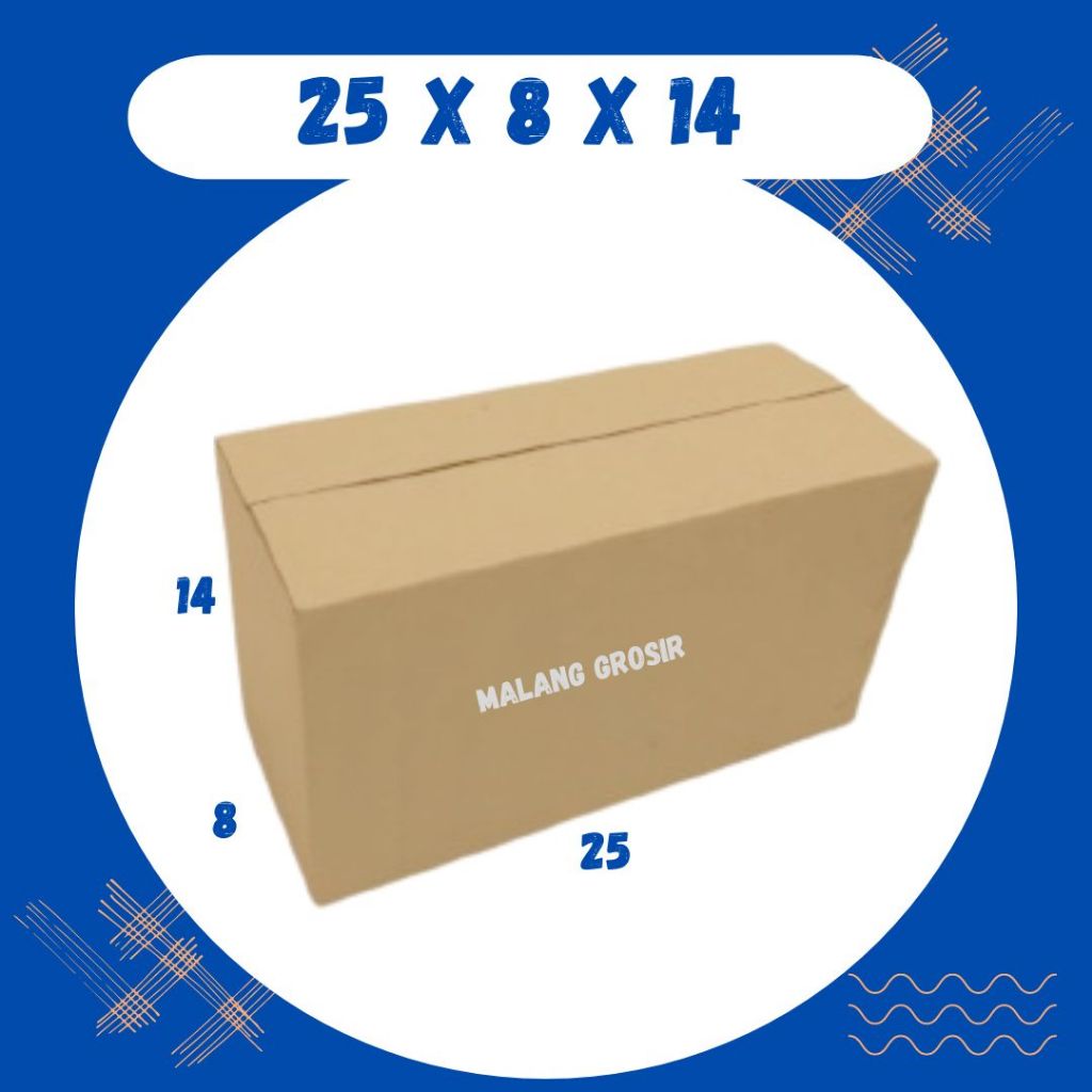 

Kardus AMDK 25x8x14 (120ml Isi 12) Kardus Packing Karton Dus Kotak Kemasan Air Minum Jamu Madu Obat