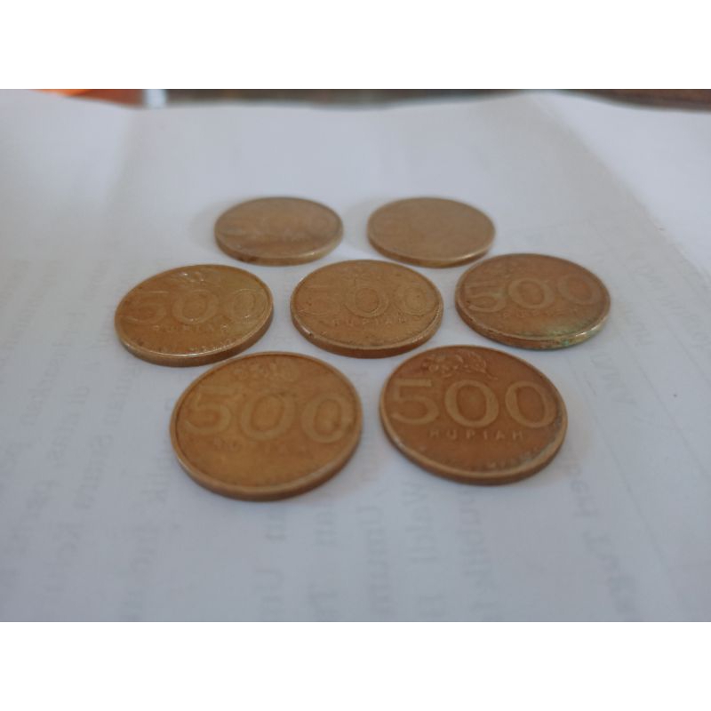 UANG KOIN Rp 500,- Tahun 2000-an