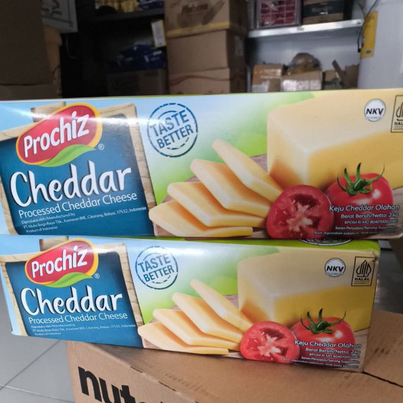 

Keju Prochiz premium/Keju Cheddar prochiz