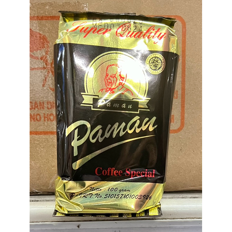 

KOPI PAMAN 100gr KHAS JAMBI || Oleh-oleh Jambi || Kopi Hitam || Kopi Hitam Paman || Kopi Paman Jambi