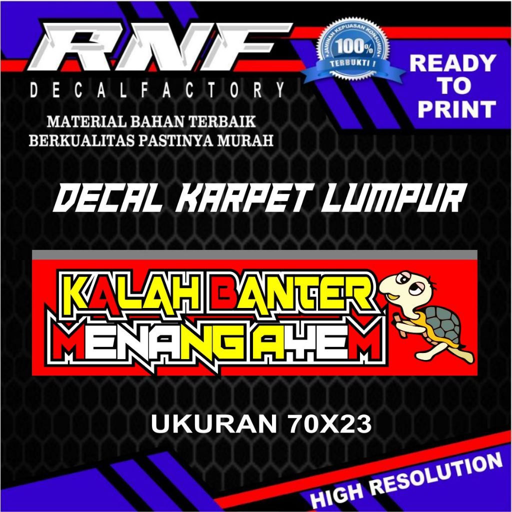 DECAL/STIKER KARPET LUMPUR,STIKER VARIASI KARPET TRUK,STIKER KARPET ELF,STIKER KARPET BUS