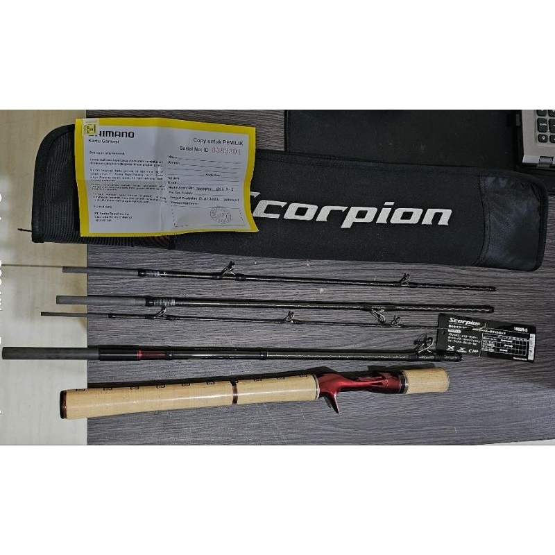 Rod BC shimano scorpion