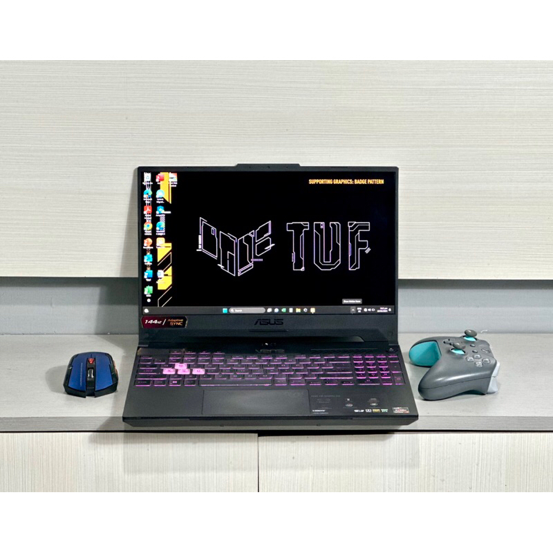 LAPTOP GAMING ASUS TUF A15 FA507RE RYZEN 7-6800H NVIDIA GeForce RTX 3050 ti