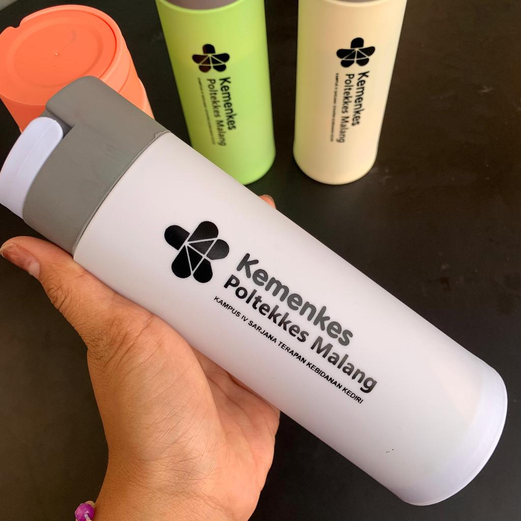 Botol Minum Kaca Sablon Murah