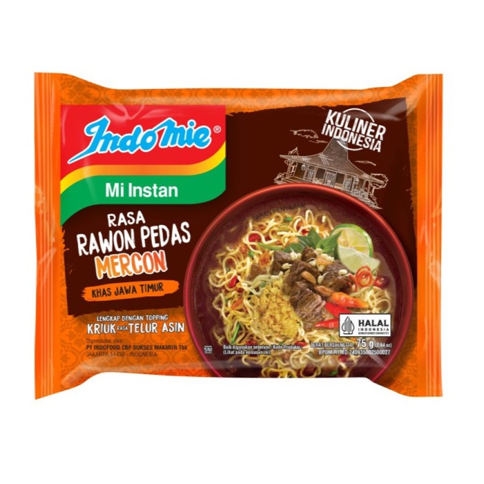 

INDOMIE RAWON PEDAS MERCON 5pc//HARVESTMART