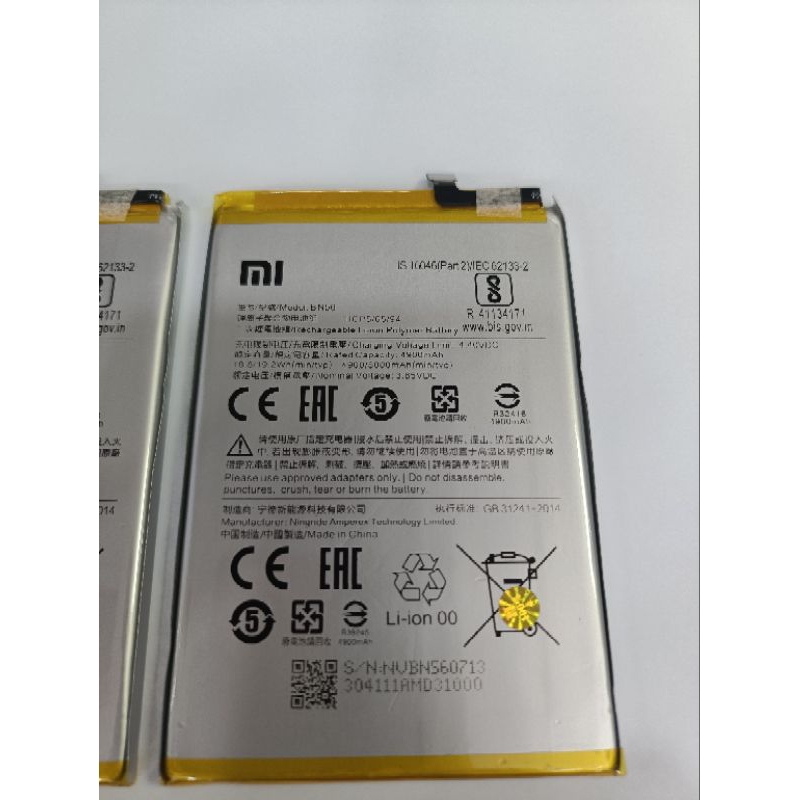 XIAOMI BATERAI ORIGINAL REDMI 10A. REDMI 9A. 9c.A1