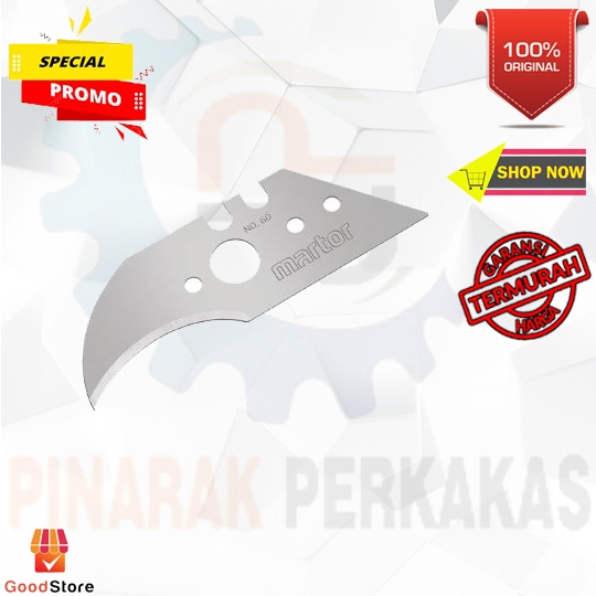 

Martor No. 60.70 Hook Blade | D88BC01060 MATA CUTTER HOOK BLADE NO. 60