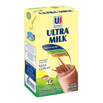 

Ultra Milk Susu UHT Variant 125 ml- Susu Kemasan kotak - Milk Drink 125 ml