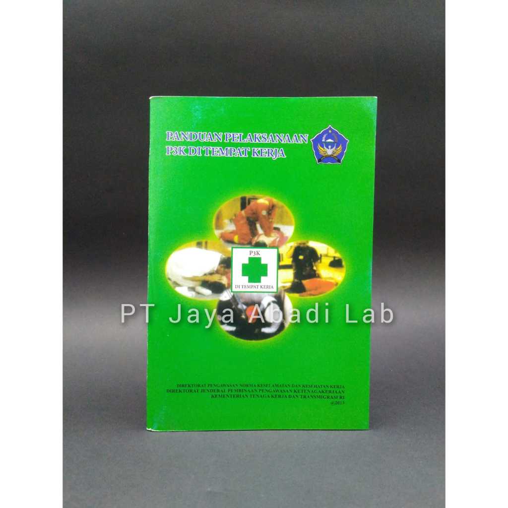 buku panduang pelaksanaan p3k di tempat kerja buku PMR buku PMI