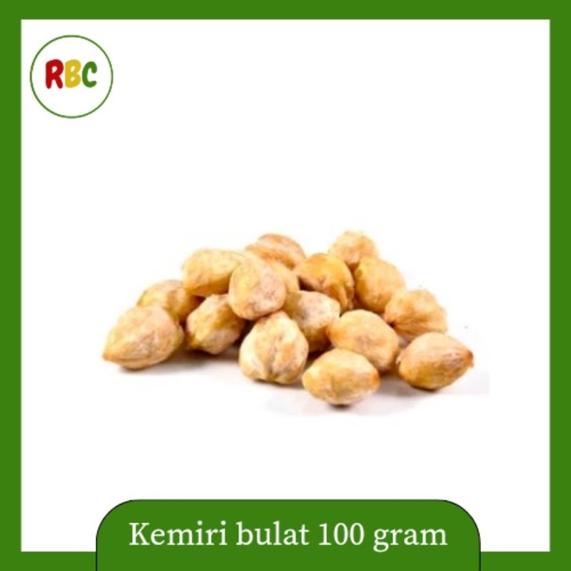 

Kemiri bulat utuh 100 gram