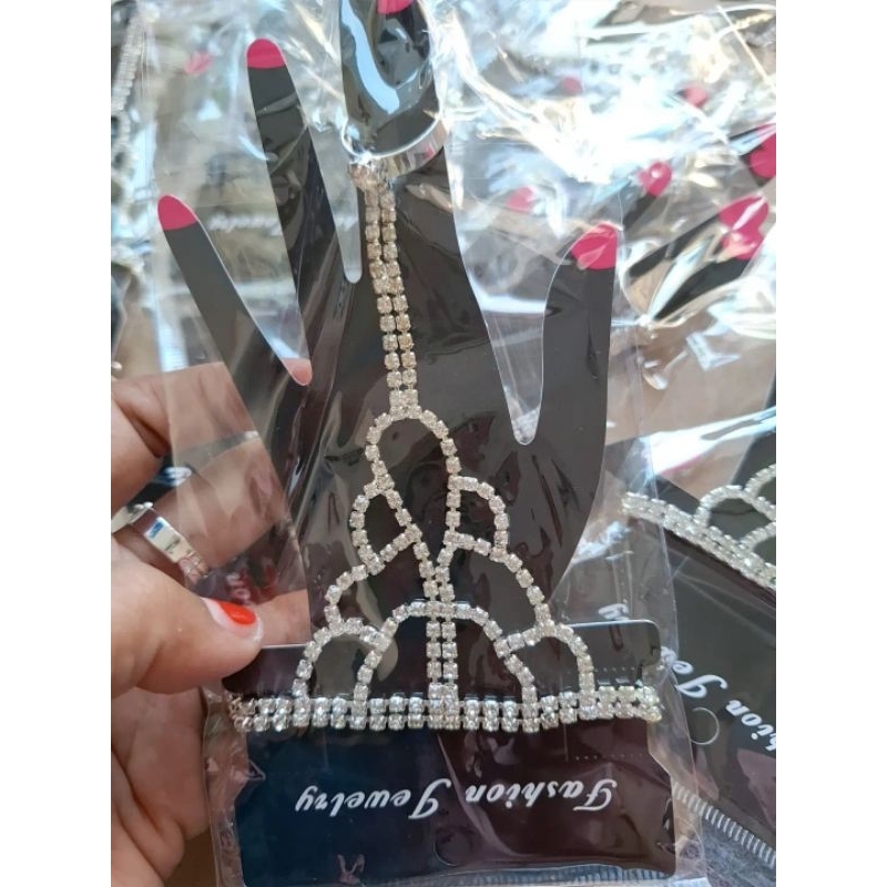 Hiasan jodha/jodha hindia/hiasan tangan jodha/hiasan tangan jodha indian set cincin