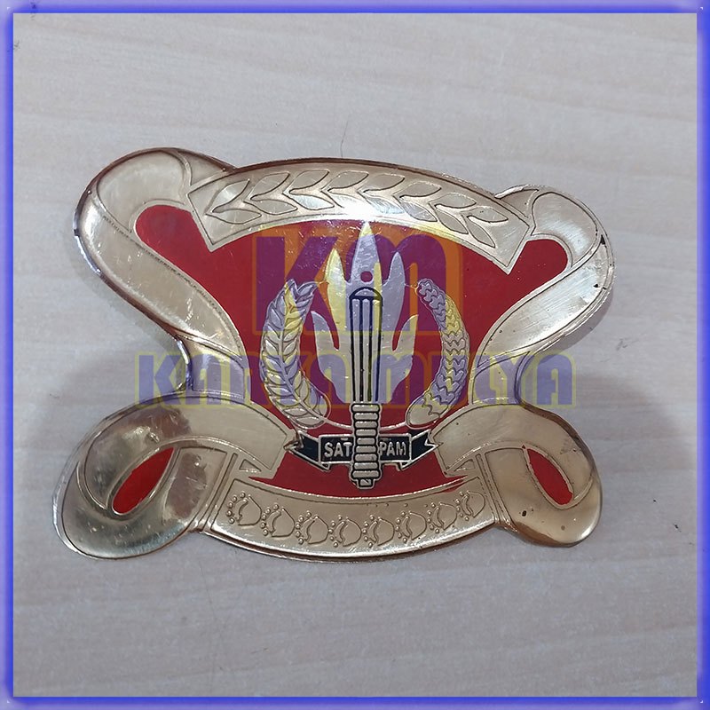 Emblem Satpam Keamanan Lencana Emblem Satpam Murah - Karya Mulya