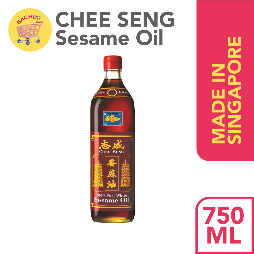 

Minyak Wijen Chee Seng White Sesame Oil Minyak Wijen Putih Singapore (750ml)