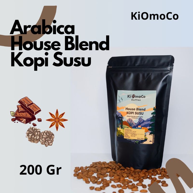 

Kopi House Blend 200gr - Biji / Bubuk