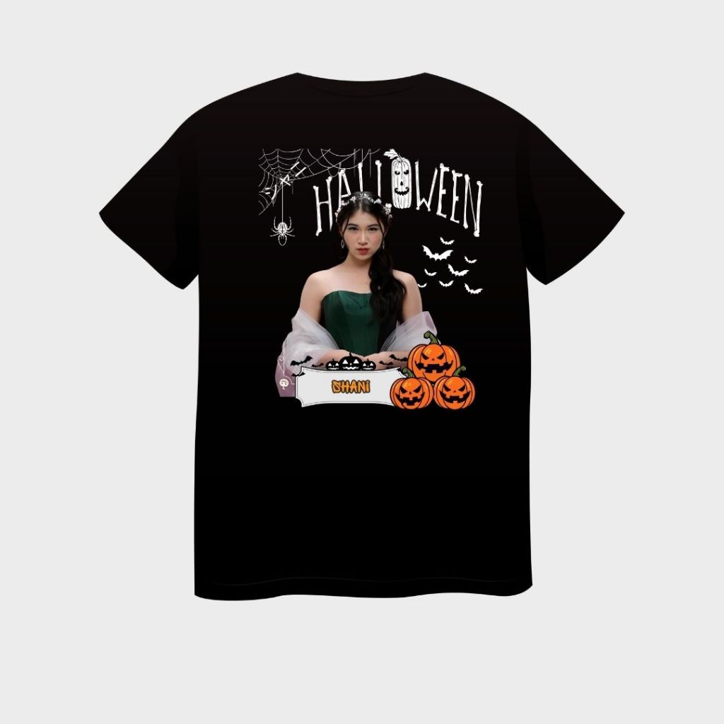 Kaos JKT48 Halloween Baju JKT48 Spesial Halloween | Kaos Shani JKT 48 | Kaos Unisex Pria Wanita | Ke