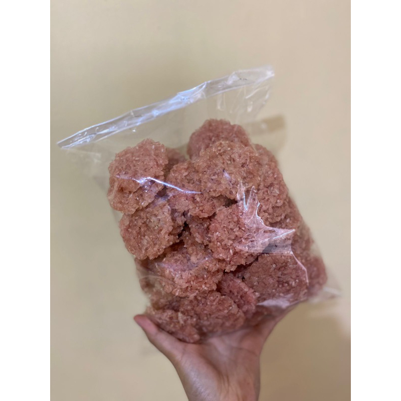 

Kerupuk Rengginang ketan (Varian terasi)