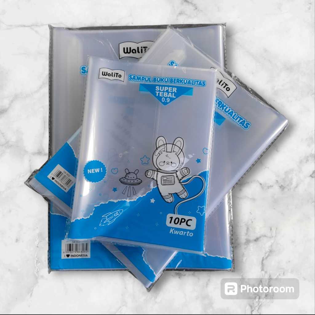 

sampul buku super tebal kwarto/boxy/A4 WALITO (harga 1 pack isi 10 lembar)