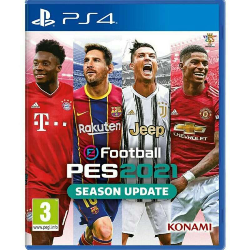Efotball PES 2021 Update Season PS4 & PS5 Pes 21 Game Digital Download