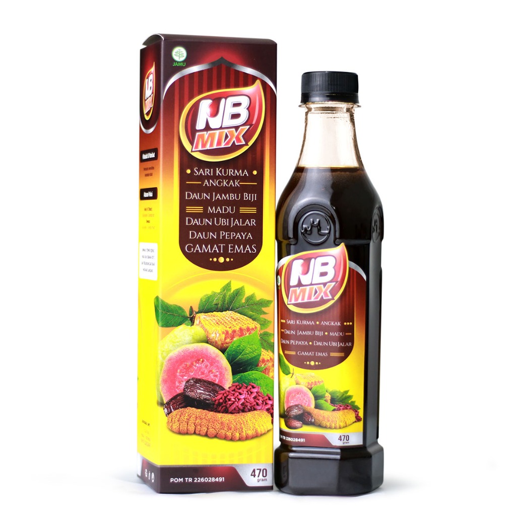 

Madu Kurma Angkak NB MIX Ratu Lebah NBMIX Isi 470gr