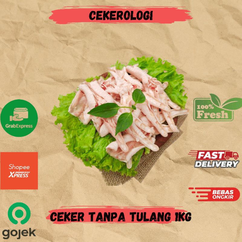 

Ceker Tanpa Tulang 1kg / Ceker Tanpa Tulang / Ceker Tanpa Tulang Frozen / Ceker Frozen Tanpa Tulang / Dakbal / Ceker Boneless / Ceker Ayam / Ceker / JABODETABEK