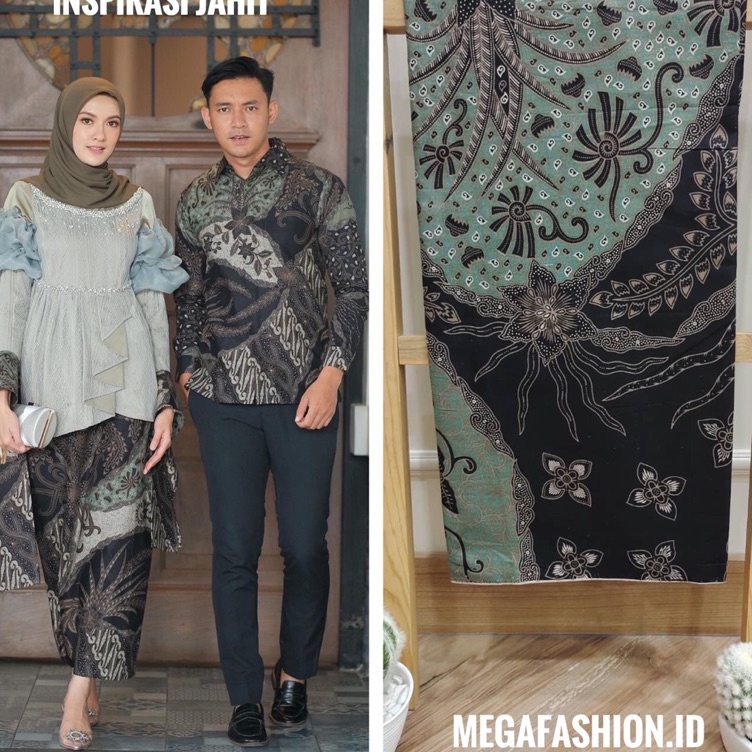 KODE C79V Kain batik couple untuk baju kain batik murah untuk rok kain batik kemeja ukuran 21m