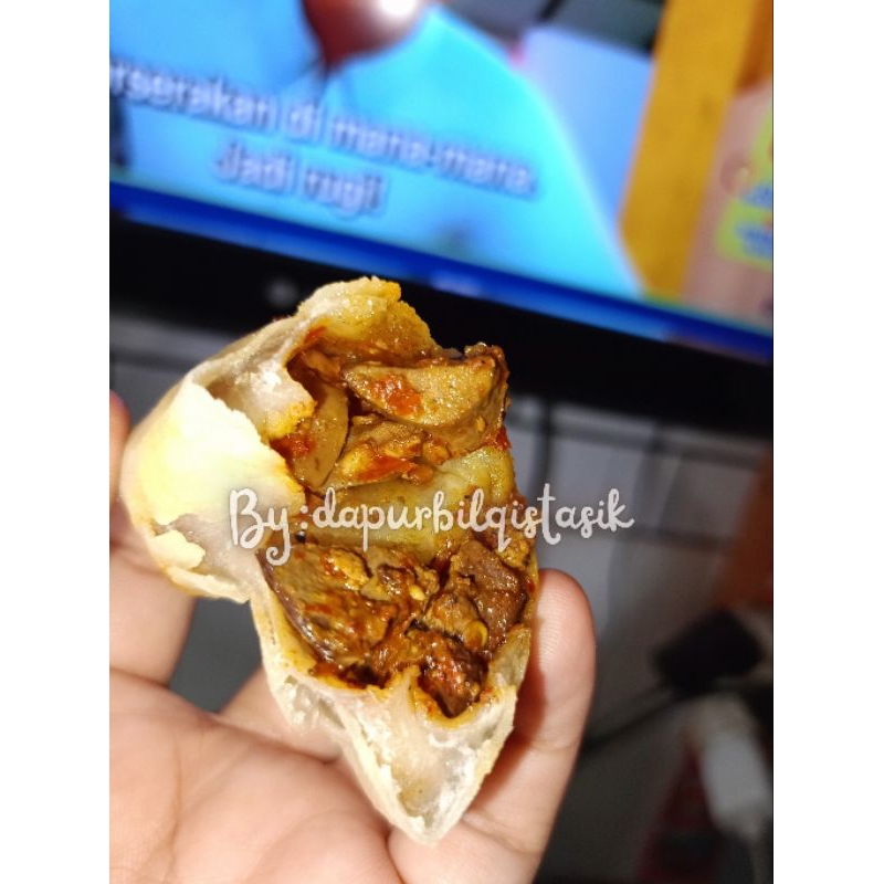 

cireng mini isi ati pedas 1pack isi 8