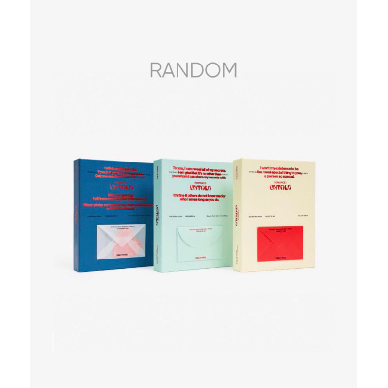 PO ALBUM UNTOLD RANDOM ENHYPEN