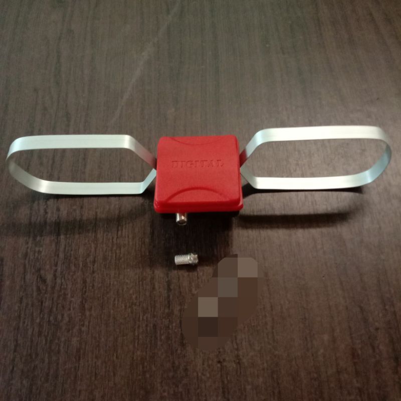 RK Driven Antena TV Digital (Terminal) Peka Sinyal Plus Balun Dan Konektor