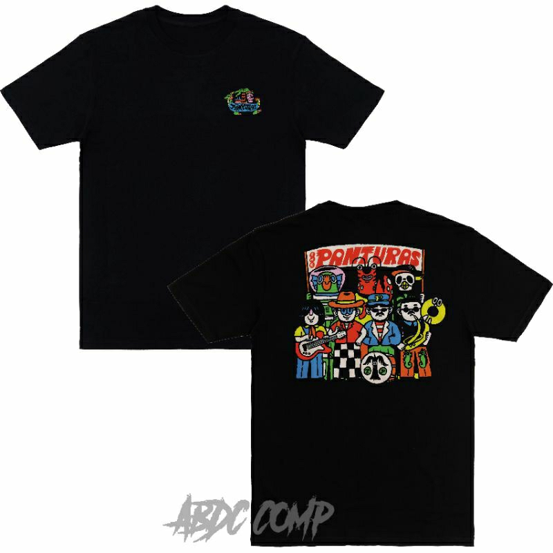 T-shirt Band Panturas - Sailling Crew / Kaos Band Indonesia Indie / Baju Band Skena Senja