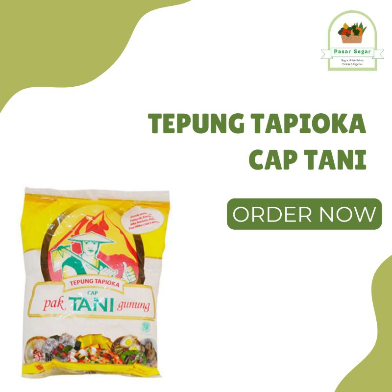 

Tepung Tapioka Cap Tani 500gr