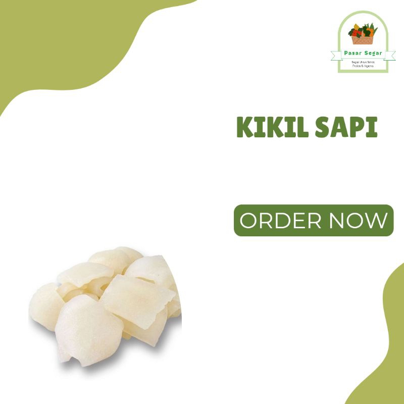 

Kulit Sapi / Kikil Sapi 250gr