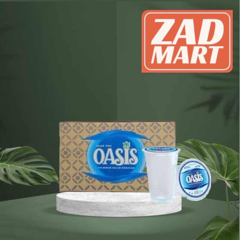 

OASIS GELAS 240 ML AIR KEMASAN ISI 48 CUP PER DUS