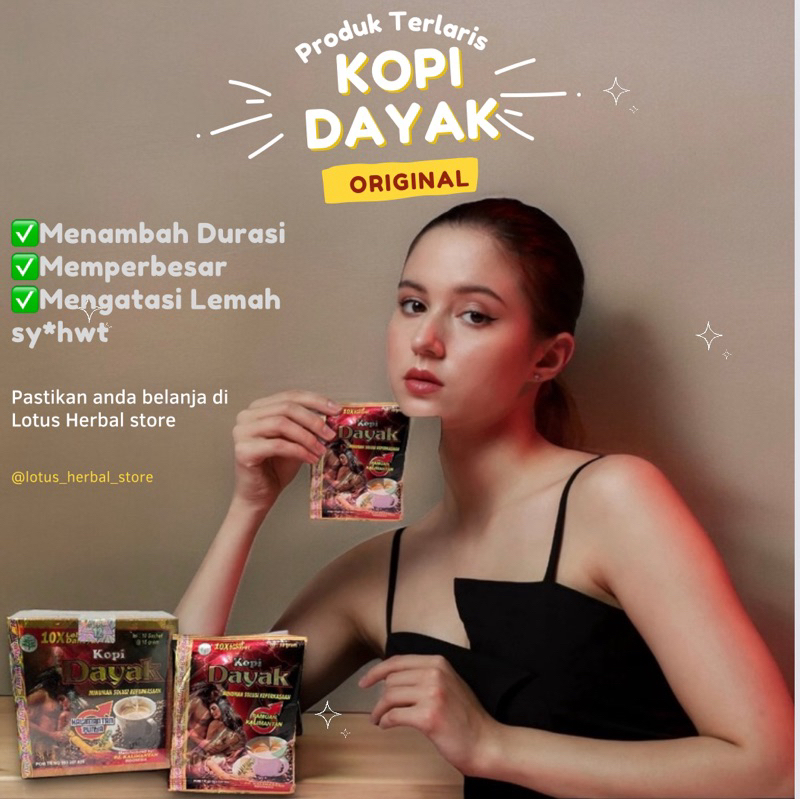 

KOPI DAYAK ORIGINAL (Kemasan 5 sachet )