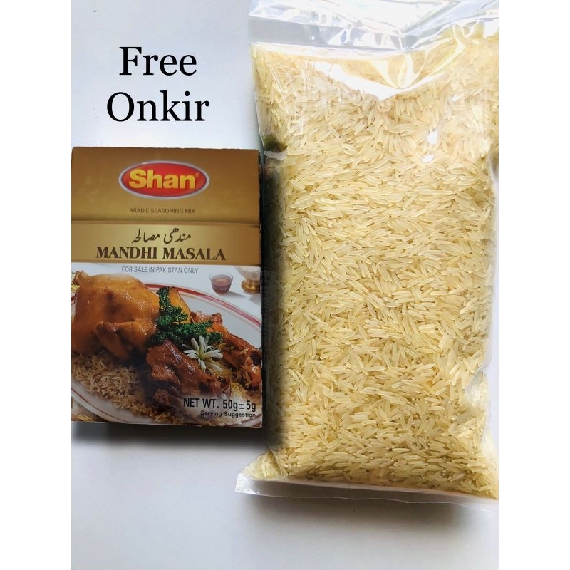 

LAKU Paket Nasi Biryani Kebuli 1Kg Beras Basmati Asli