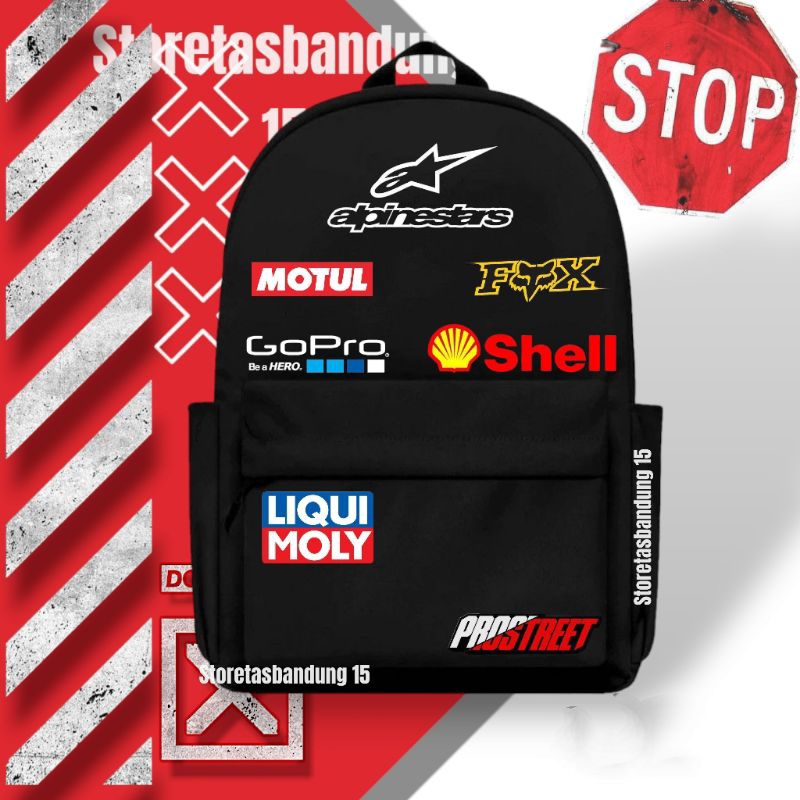 tas ransel sekolah racing tas ransel sekolah keren terbaru tas ransel costom tas ransel pria wanita