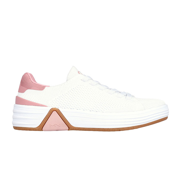 Sepatu Sneakers Wanita Mark Nason Skechers Alpha Cup White Pink Original 133315WPK