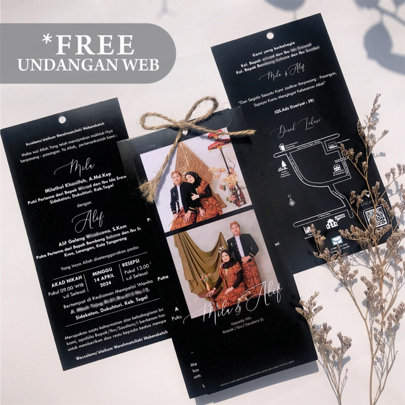 CETAK UNDANGAN PERNIKAHAN UNDANGAN AESTHETIC UNDANGAN MURAH