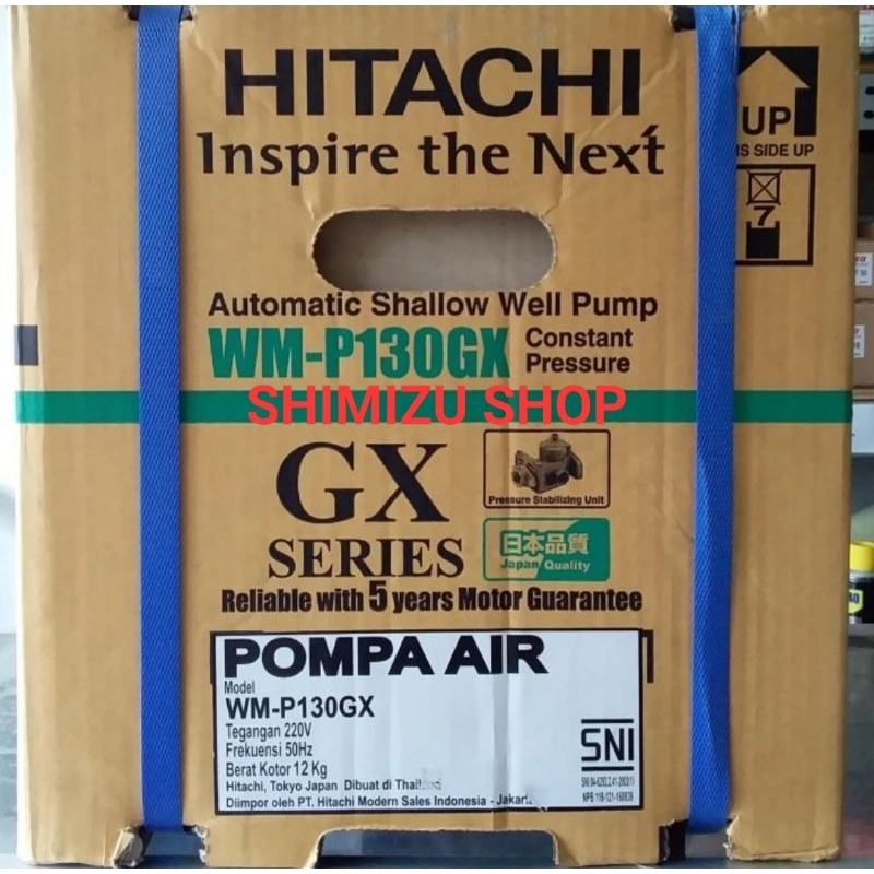 POMPA AIR BOOSTER HITACHI / POMPA PENDORONG HITACHI WMP 130GX