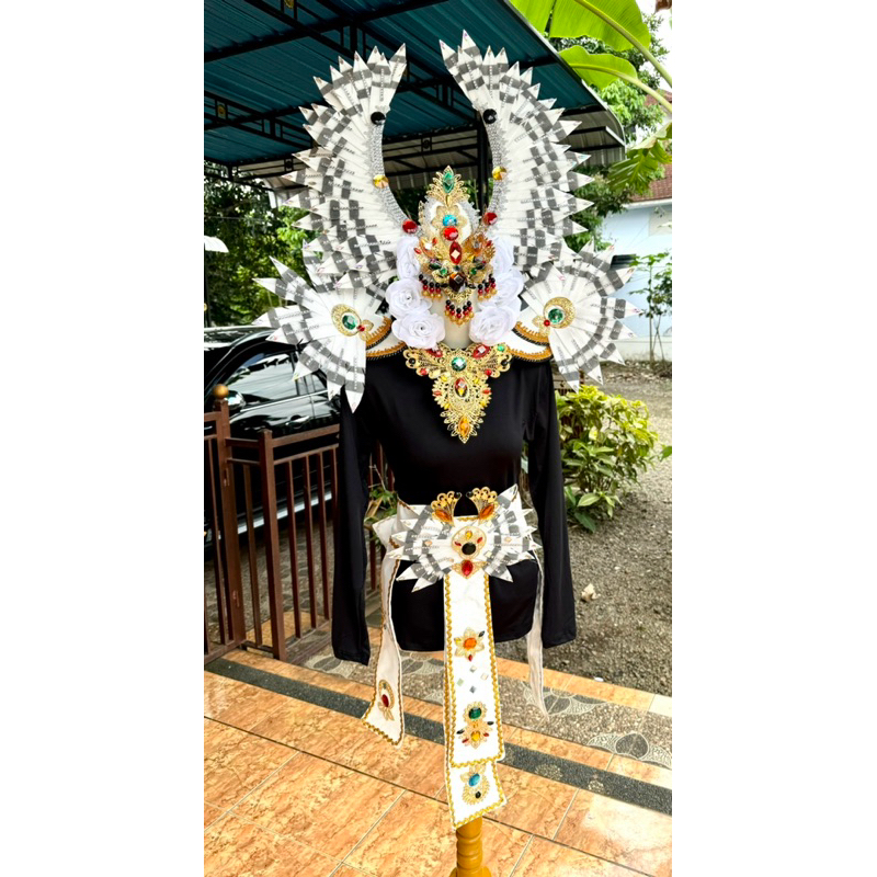 SET AKSESORIS KARNAVAL BULU ENGGANG UNTUK ANAK DAN DEWASA