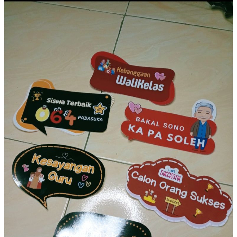Photobooth properti asesoris foto wisuda/graduation/reuni/lamaran /Photobooth custom tulisan /tulisa
