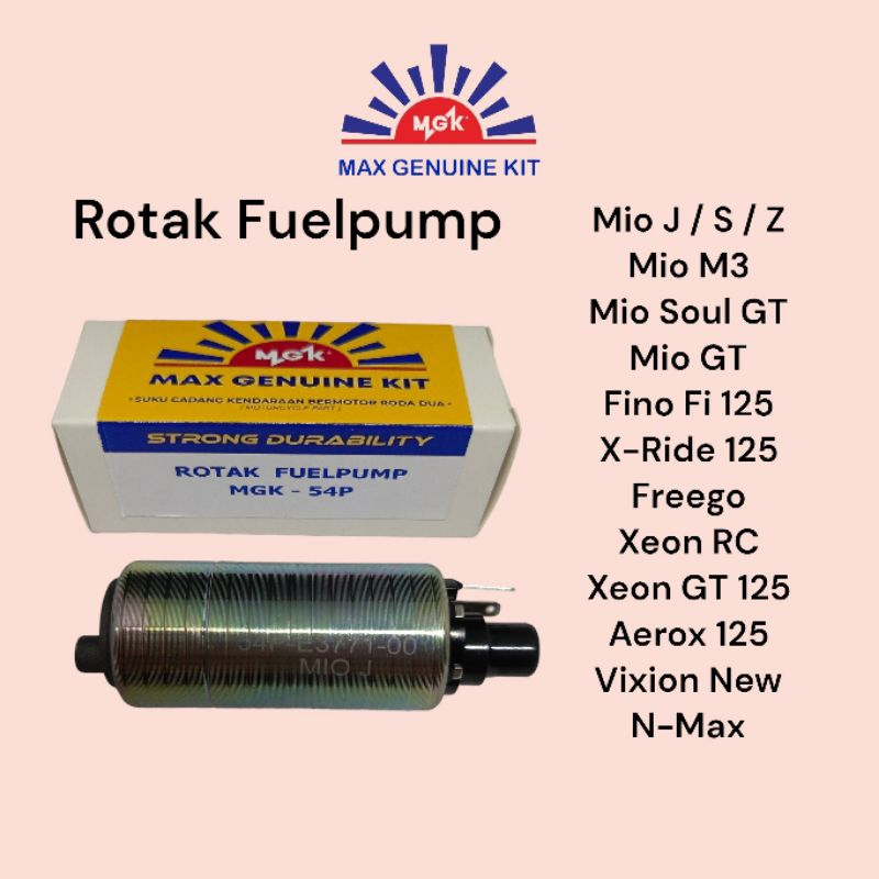 MGK ROTAK DINAMO FUEL PUMP MIO J MIO Z MIO GT MIO M3 MIO Z FINO X-RIDE XEON FREEGO NMAX AEROX VIXION
