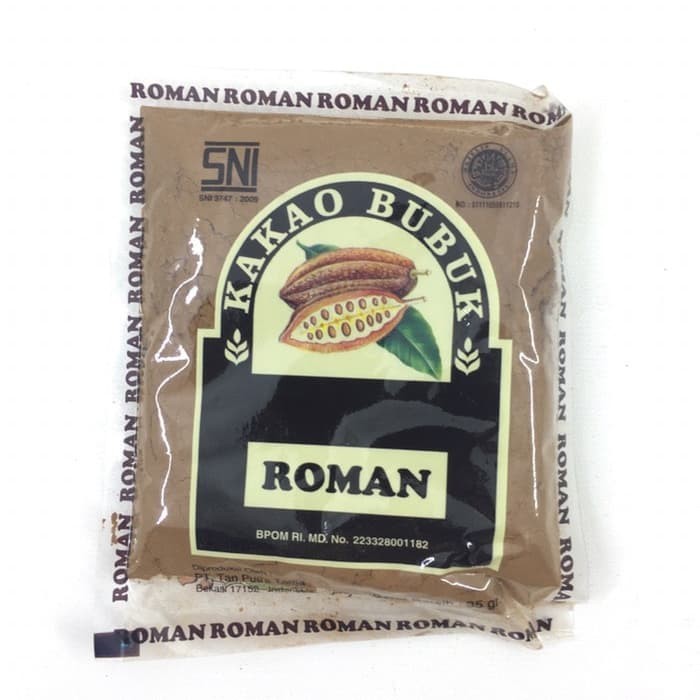 

Roman Coklat Bubuk Kakao Bubuk 35gr