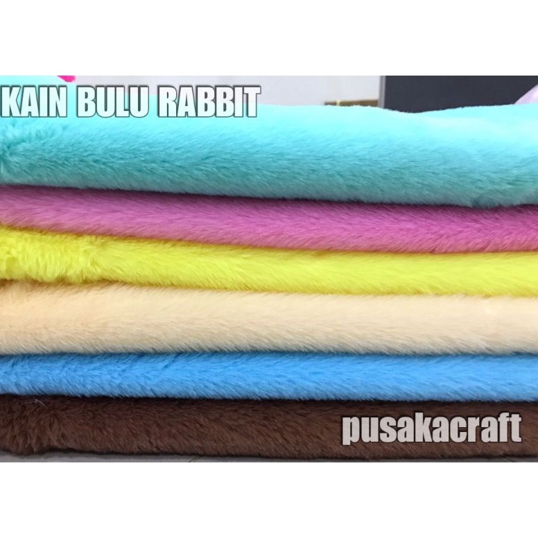 KODE F49W KAIN BULU FUR RABBIT
