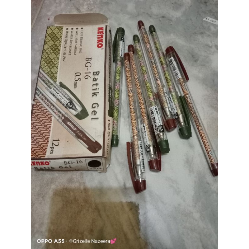 

PULPEN KENKO BATIK GEL 5rb/3Pcs
